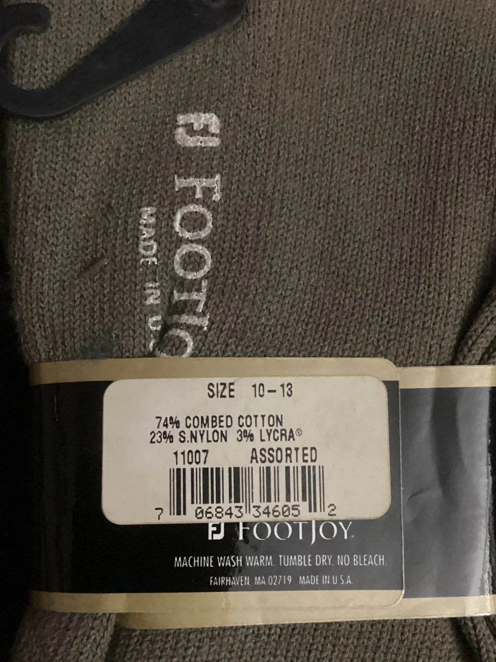 FootJoy ribbed athletic